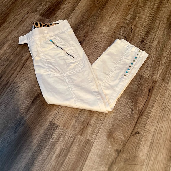 Cache White Casual Slacks Size 2 - Picture 5 of 5